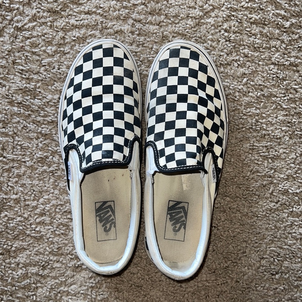 Checkered Vans